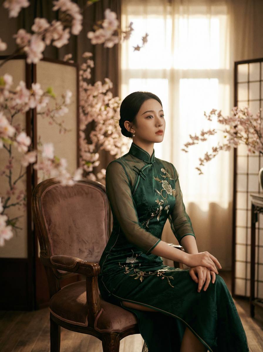 中文X站旗袍写真视频拍摄记录